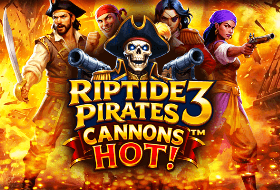 Riptide Pirates 3 Cannons Hot!